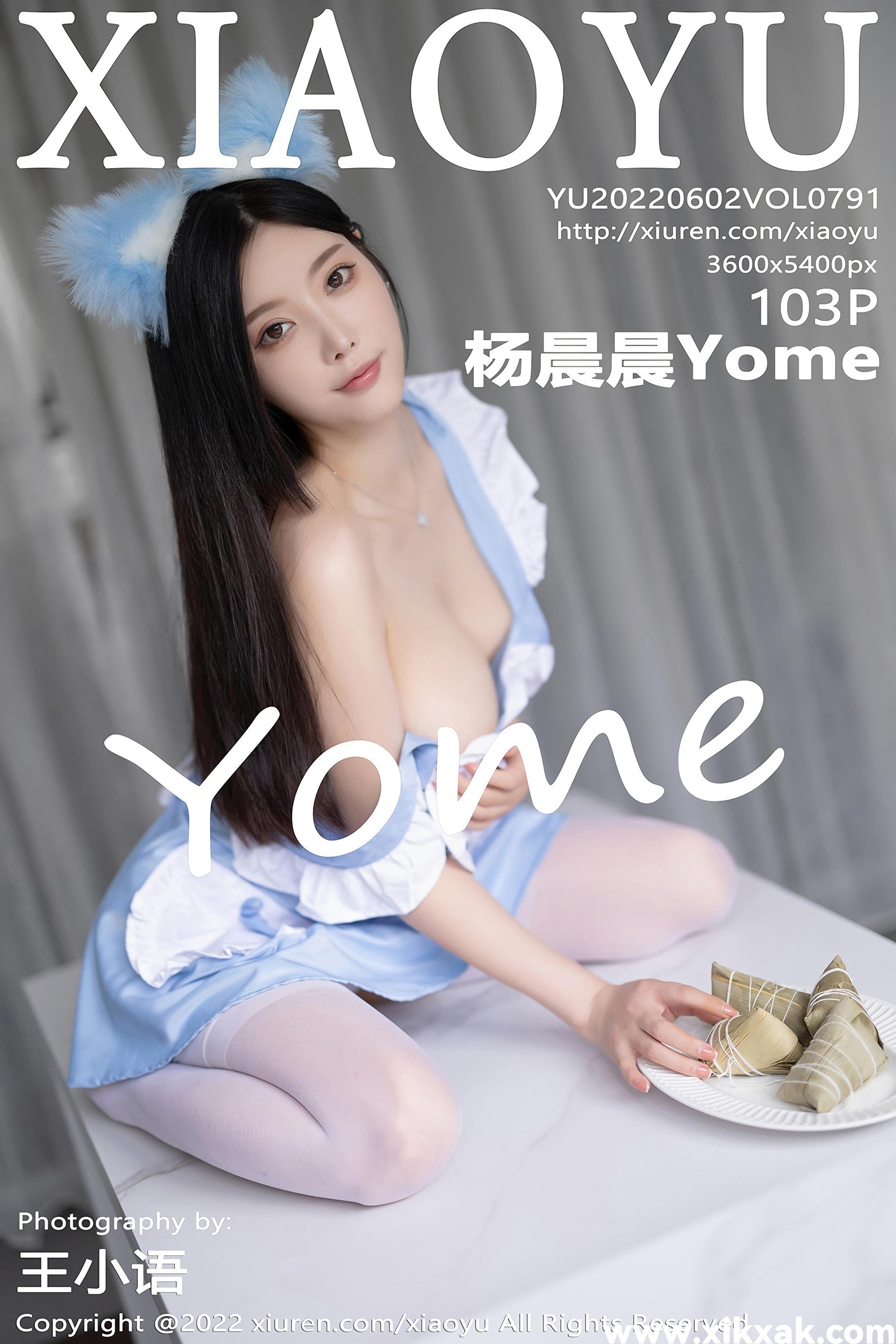 [XIAOYU语画界]2022.06.02 VOL.791 杨晨晨Yome[1031P]